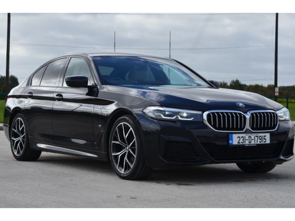 BMW 5-Series Saloon, Diesel, 2023, Black