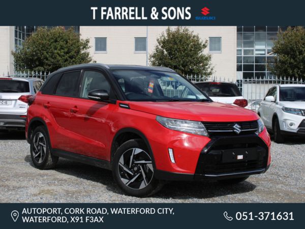 Suzuki Vitara SUV, Petrol Hybrid, 2026, Red