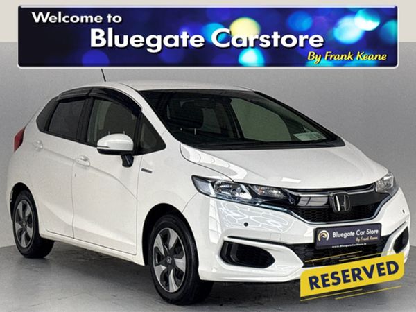 Honda Fit Hatchback, Petrol Hybrid, 2018, White