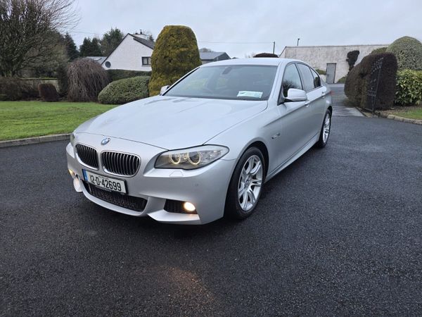 BMW 5-Series Saloon, Diesel, 2012, Silver