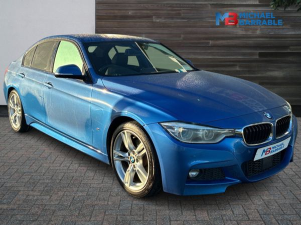 BMW 3-Series Saloon, Petrol Plug-in Hybrid, 2019, Blue