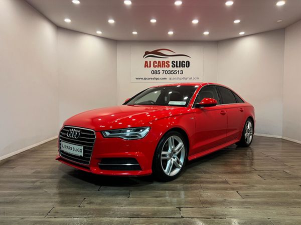 Audi A6 Saloon, Diesel, 2016, Red