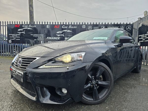 Lexus IS Saloon, Petrol Hybrid, 2014, Black