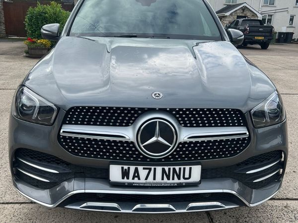 Mercedes-Benz GLE SUV, Diesel Hybrid, 2022, Grey