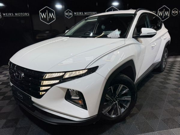 Hyundai Tucson MPV, Petrol Hybrid, 2021, White