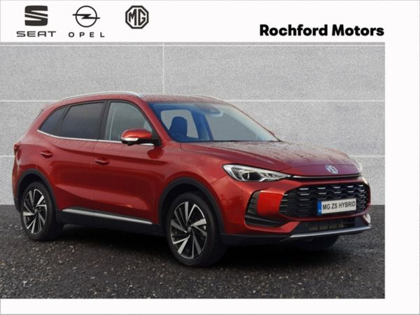 MG ZS SUV, Petrol Hybrid, 2026, Red