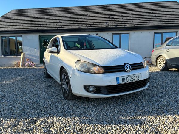 Volkswagen Golf Hatchback, Diesel, 2010, White
