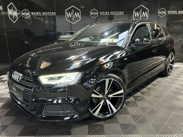 Audi A3 Hatchback, Diesel, 2018, Black