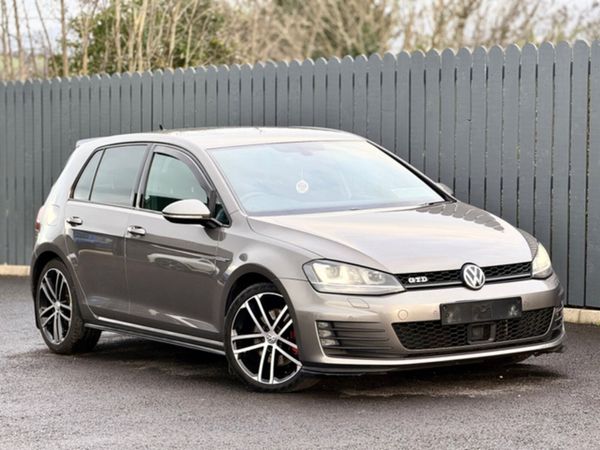 Volkswagen Golf Hatchback, Diesel, 2017, Grey