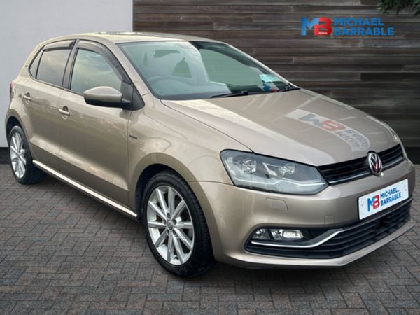 Volkswagen Polo Hatchback, Petrol, 2017, Gold