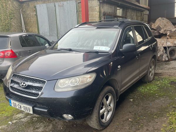 Hyundai Santa Fe SUV, Diesel, 2008, Black