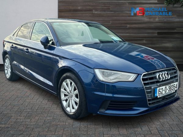 Audi A3 Saloon, Petrol, 2015, Blue