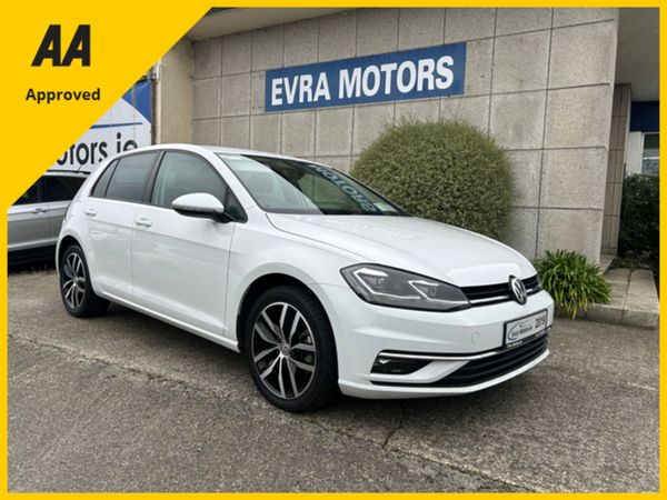 Volkswagen Golf Hatchback, Petrol, 2019, White