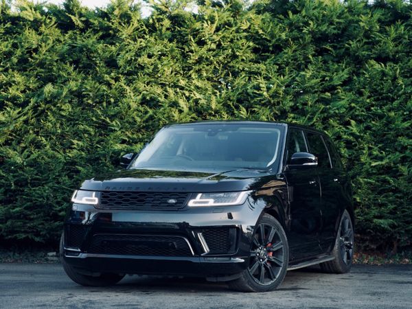 Land Rover Range Rover Sport Estate, Petrol Plug-in Hybrid, 2021, Black