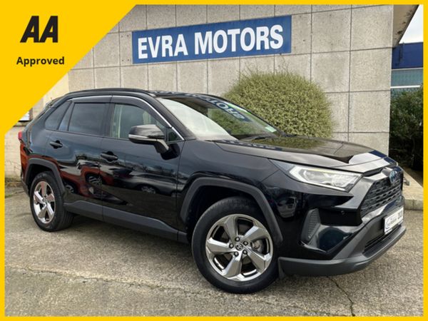 Toyota RAV4 SUV, Petrol Hybrid, 2020, Black