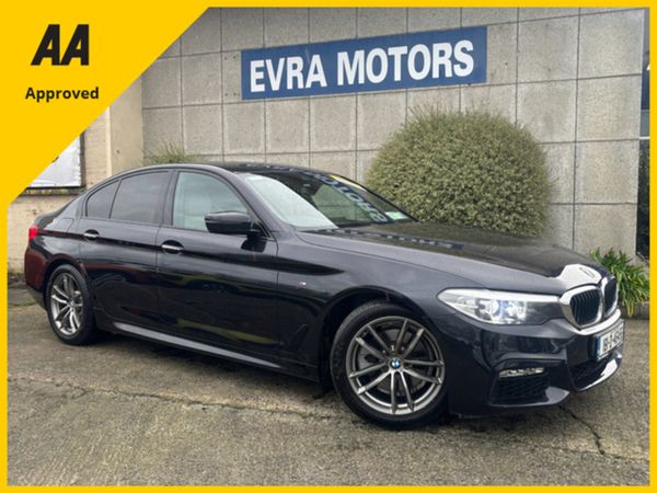 BMW 5-Series Saloon, Diesel, 2018, Black