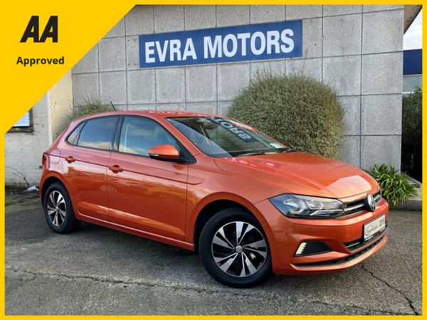 Volkswagen Polo Hatchback, Petrol, 2019, Orange