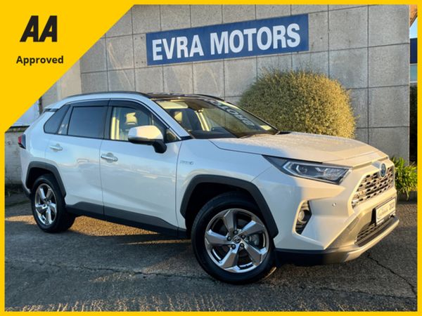 Toyota RAV4 SUV, Petrol Hybrid, 2020, White