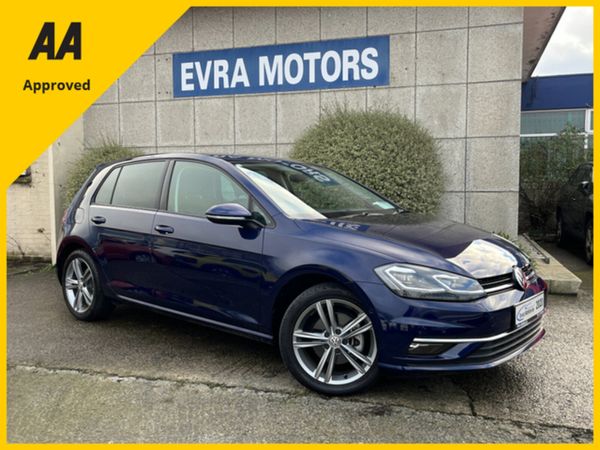Volkswagen Golf Hatchback, Petrol, 2020, Blue
