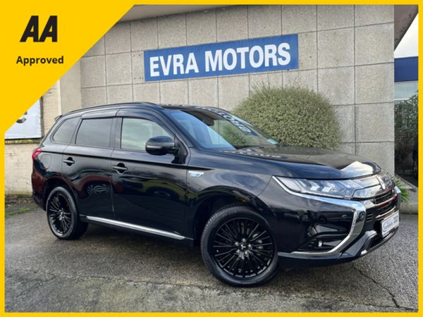 Mitsubishi Outlander SUV, Petrol Plug-in Hybrid, 2021, Black