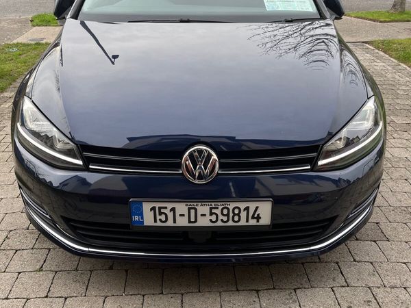 Volkswagen Golf Hatchback, Petrol, 2015, Blue