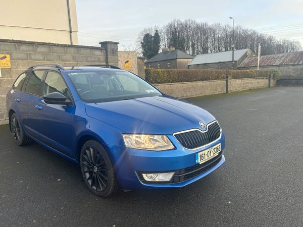 Skoda Octavia Estate, Diesel, 2016, Blue