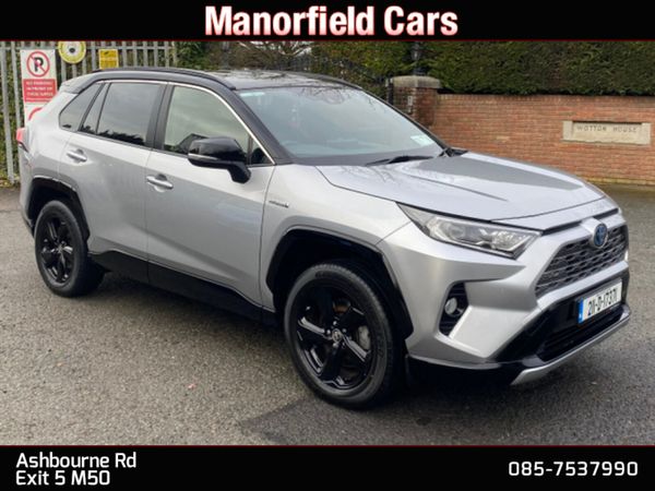 Toyota RAV4 SUV, Petrol Hybrid, 2021, Grey