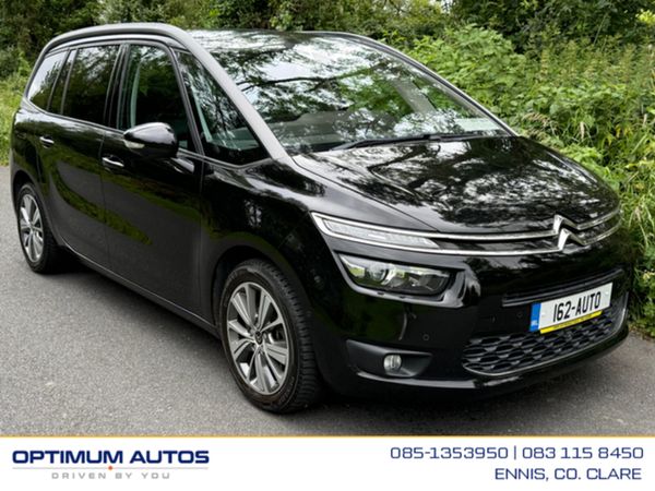 Citroen Grand C4 Picasso MPV, Petrol, 2016, Black