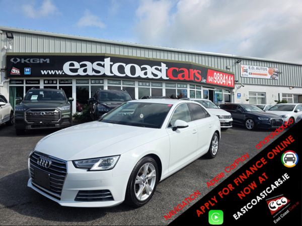 Audi A4 Saloon, Petrol, 2017, White