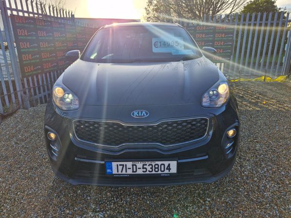 Kia Sportage SUV, Diesel, 2017, Black