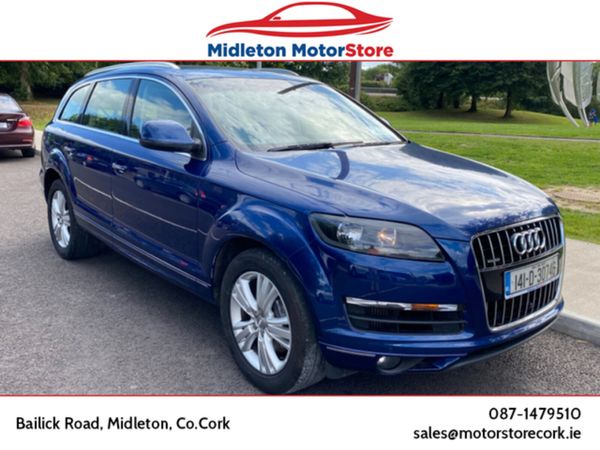 Audi Q7 SUV, Diesel, 2014, Blue