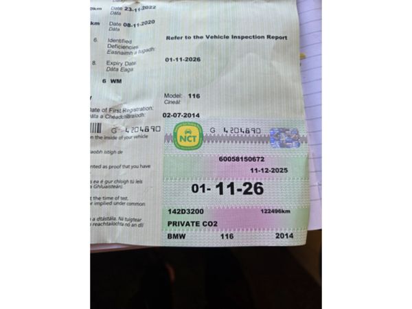 BMW 1-Series Hatchback, Diesel, 2014, Silver