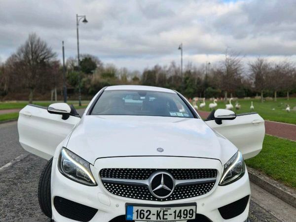 Mercedes-Benz C-Class Coupe, Diesel, 2016, White