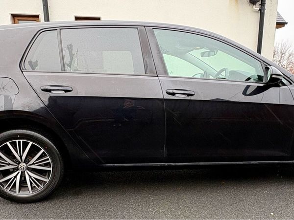 Volkswagen Golf Hatchback, Diesel, 2017, Black