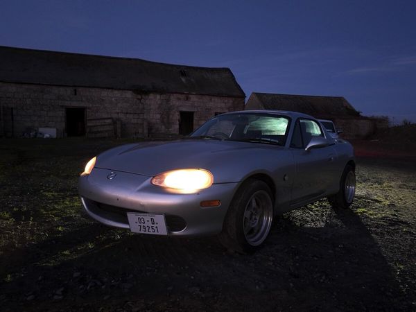 Mazda MX-5 Convertible, Petrol, 2003, Silver