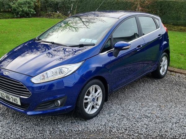 Ford Fiesta Hatchback, Petrol, 2016, Blue