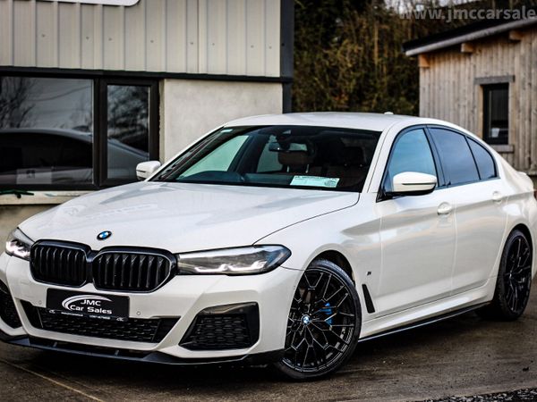 BMW 5-Series Saloon, Diesel, 2021, White