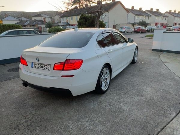 BMW 5-Series Saloon, Diesel, 2012, White
