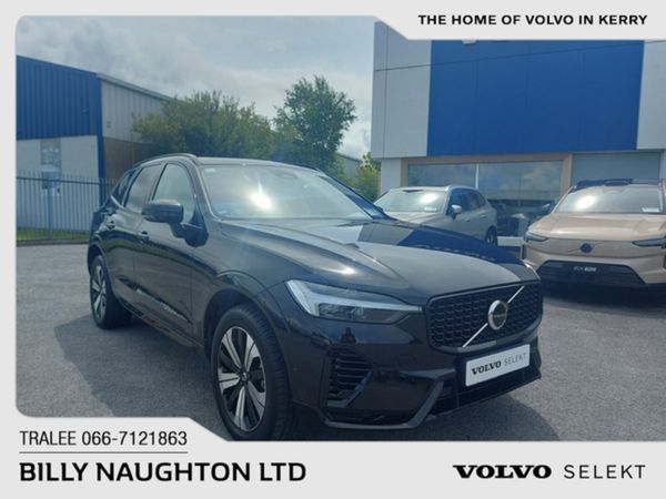 Volvo XC60 SUV, Petrol Plug-in Hybrid, 2023, Black