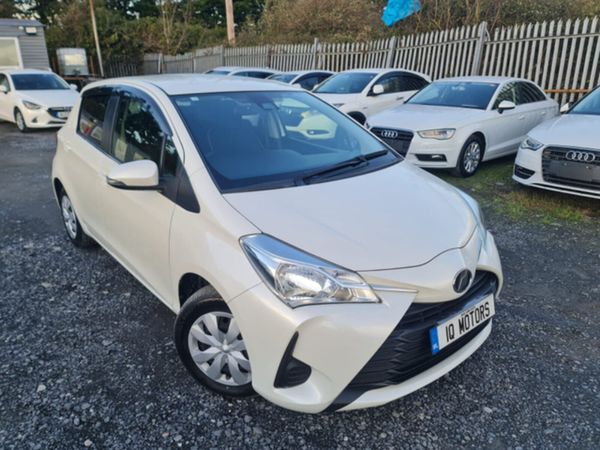 Toyota Vitz Hatchback, Petrol, 2019, White