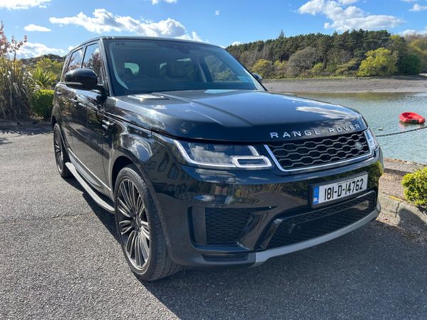 Land Rover Range Rover Sport Estate, Diesel, 2018, Black