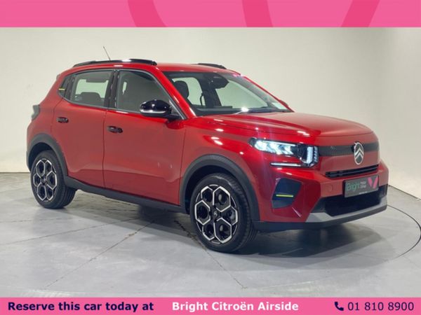 Citroen C3 Hatchback, Electric, 2026, Red