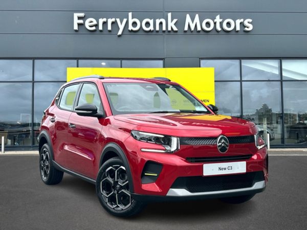 Citroen C3 Hatchback, Petrol, 2026, Red