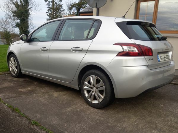 Peugeot 308 Hatchback, Diesel, 2016, Silver