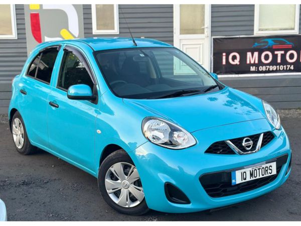 Nissan March Hatchback, Petrol, 2017, Blue