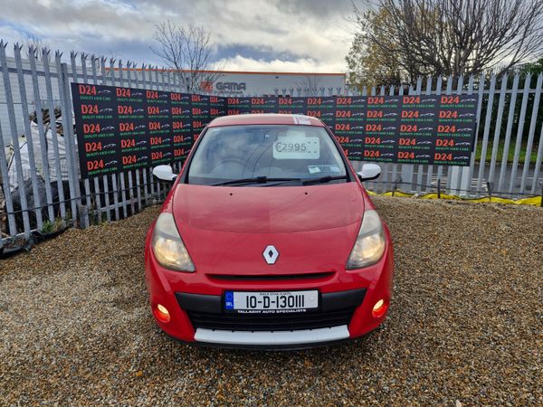 Renault Clio Hatchback, Diesel, 2010, Red