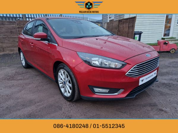 Ford Focus Hatchback, Diesel, 2018, Red