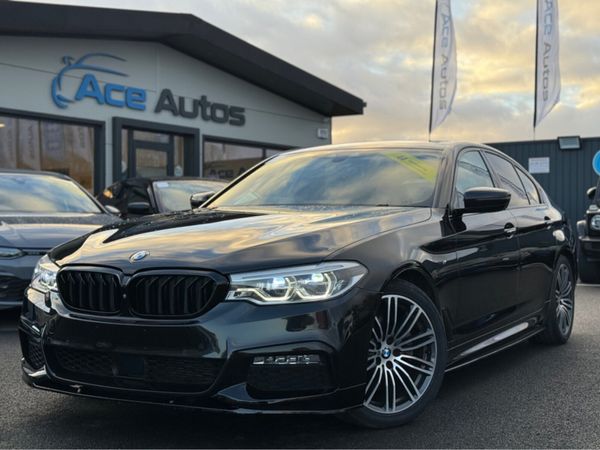 BMW 5-Series Saloon, Diesel, 2018, Black