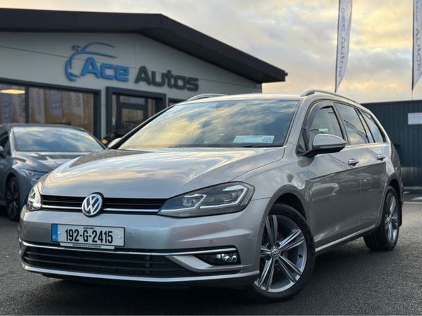 Volkswagen Golf Estate, Diesel, 2019, Silver