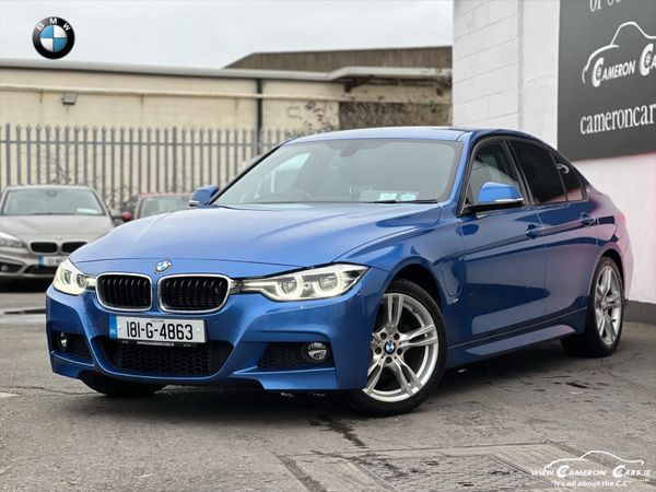 BMW 3-Series Saloon, Petrol Plug-in Hybrid, 2018, Blue